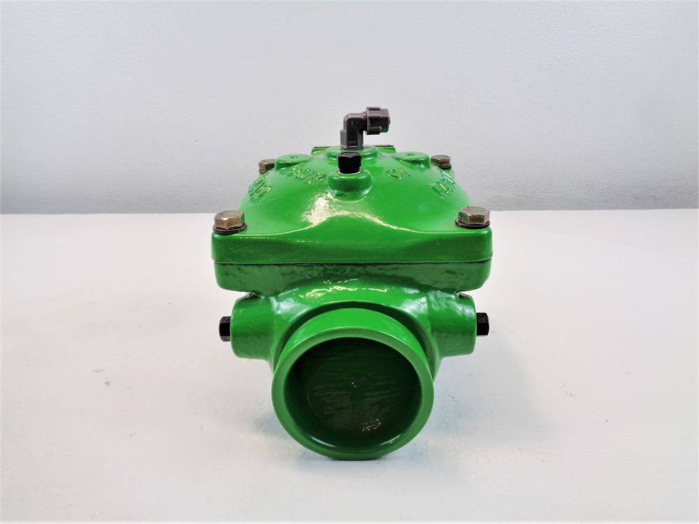 Bermad 3" Irrigation Hydraulic Control Valve, Grooved, Cast Iron